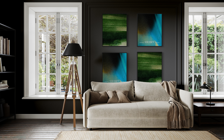 GIOMY - Art - Let's dream together - Luxury canvas print by GIOMY, Fine wall art prints, Art for home decor. Aro