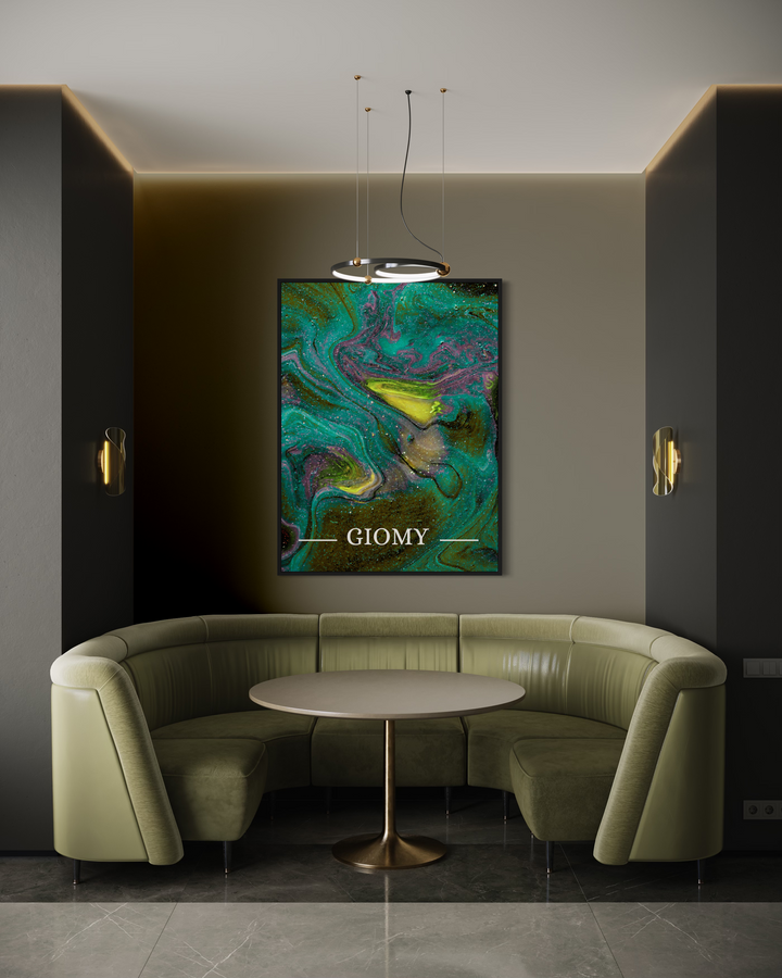 GIOMY - Art - Let's dream together - Luxury canvas print by GIOMY, Fine wall art prints, Art for home decor. Andromeda