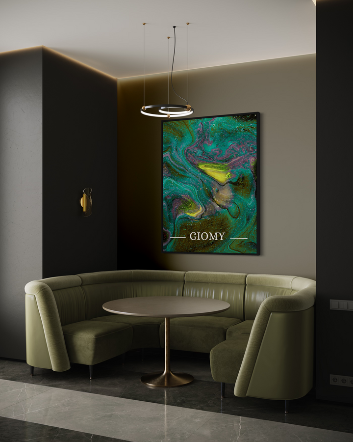GIOMY - Art - Let's dream together - Luxury canvas print by GIOMY, Fine wall art prints, Art for home decor. Andromeda
