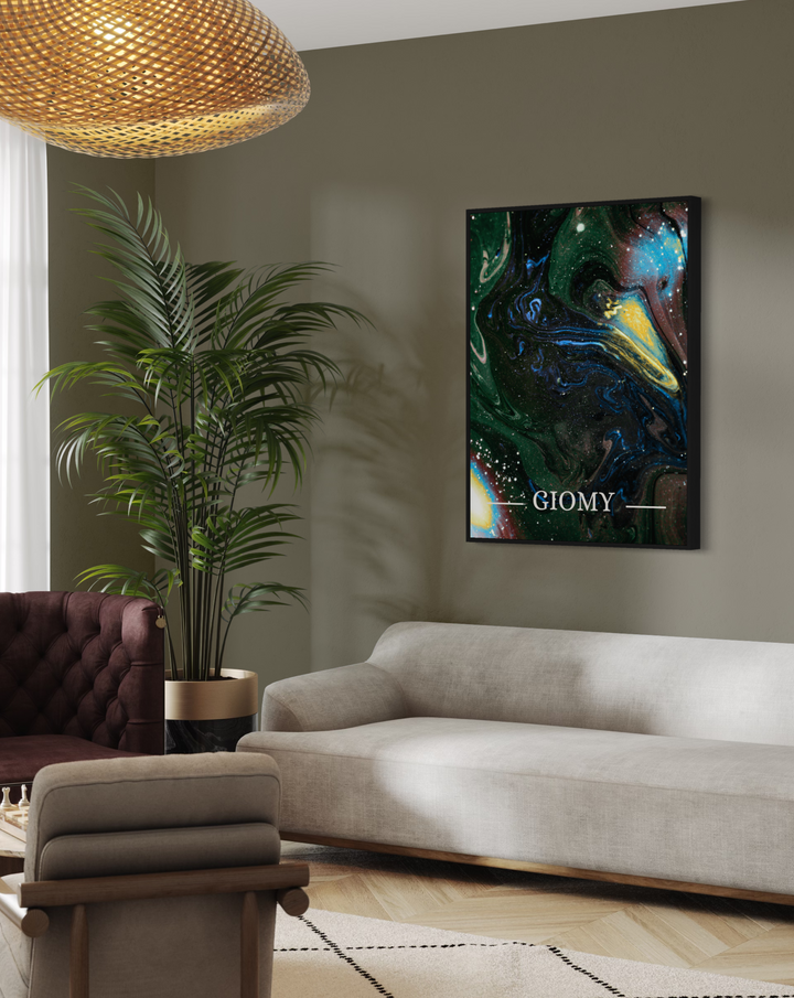 Wissbank Luxury wall canvas print by GIOMY, Fine art prints, Art for home decor.