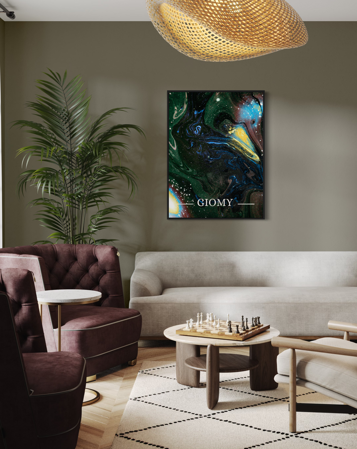 Wissbank Luxury wall canvas print by GIOMY, Fine art prints, Art for home decor.
