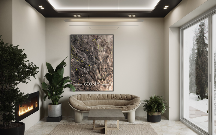 Terro Fox  Luxury wall canvas print by GIOMY, Fine art prints, Art for home decor.