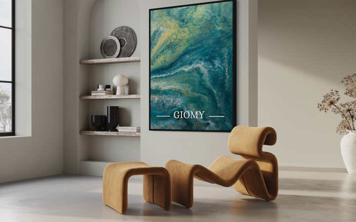 Lemare Luxury canvas print by GIOMY, Fine art prints, Art for home decor.